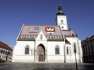 Svakodnevni prijenos svete mise na Hrvatskoj radioteleviziji iz crkve sv. Marka na Gornjem Gradu u Zagrebu